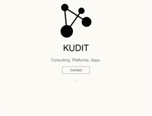 Tablet Screenshot of kudit.com